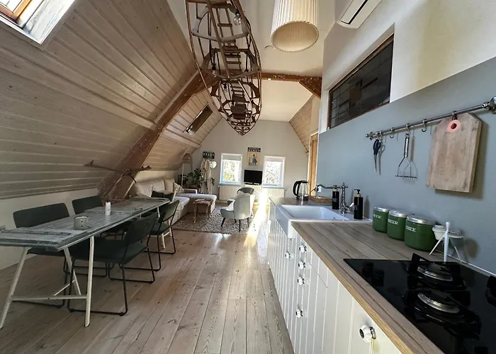 3rd Floor Loft In Historical Dordrecht